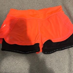 Athleta ready set go 2 in one running short